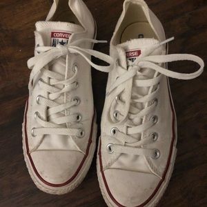 White converse size 9